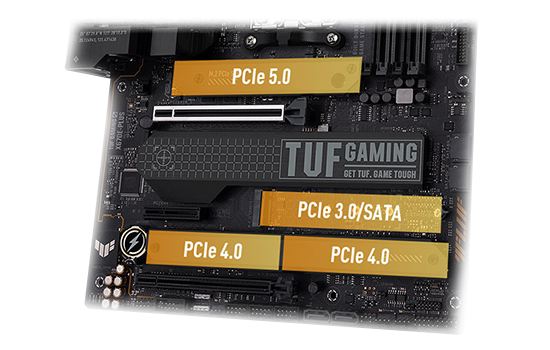 Placa Mãe Asus TUF Gaming X670E-PLUS, Chipset X670, AMD AM5, ATX